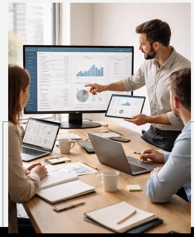 Разработка и внедрение ERP систем под бизнес в Клине