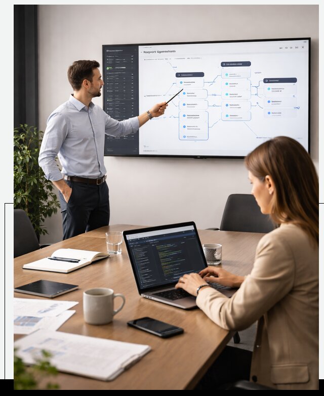 Разработка AI агентов для автоматизации бизнес процессов в Клине