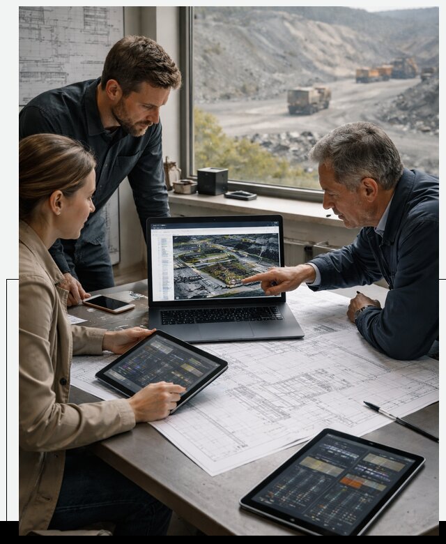 Разработка и внедрение систем для горнодобычи в Клине