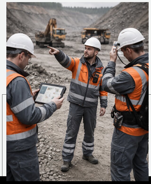 Система контроля персонала для горнодобывающей отрасли в Клине