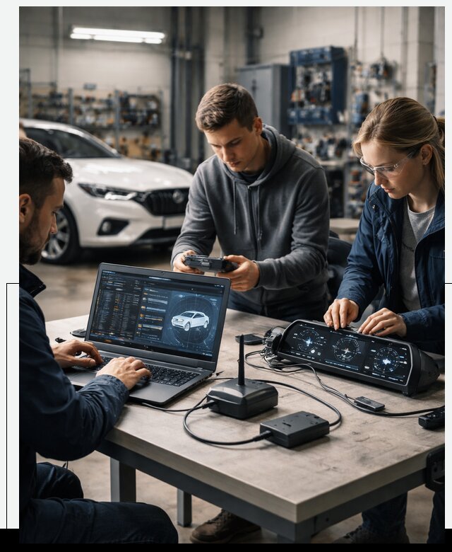 Разработка Connected Car и ПО для автопрома в Клине