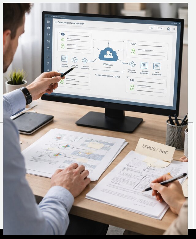 Интеграция с ЕГИСЗ и ЛИС в Клине от 153675 р., АвикейКли