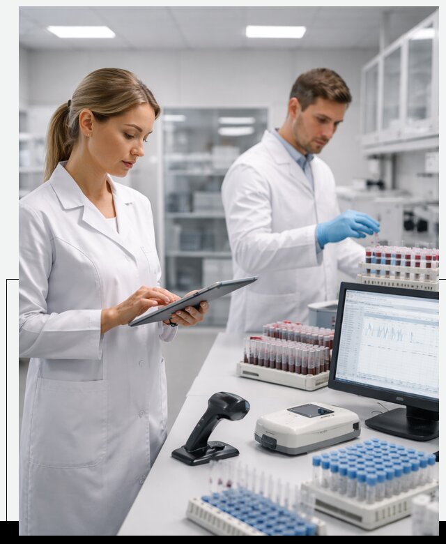 Разработка и внедрение LIMS системы для биотех лабораторий в Клине