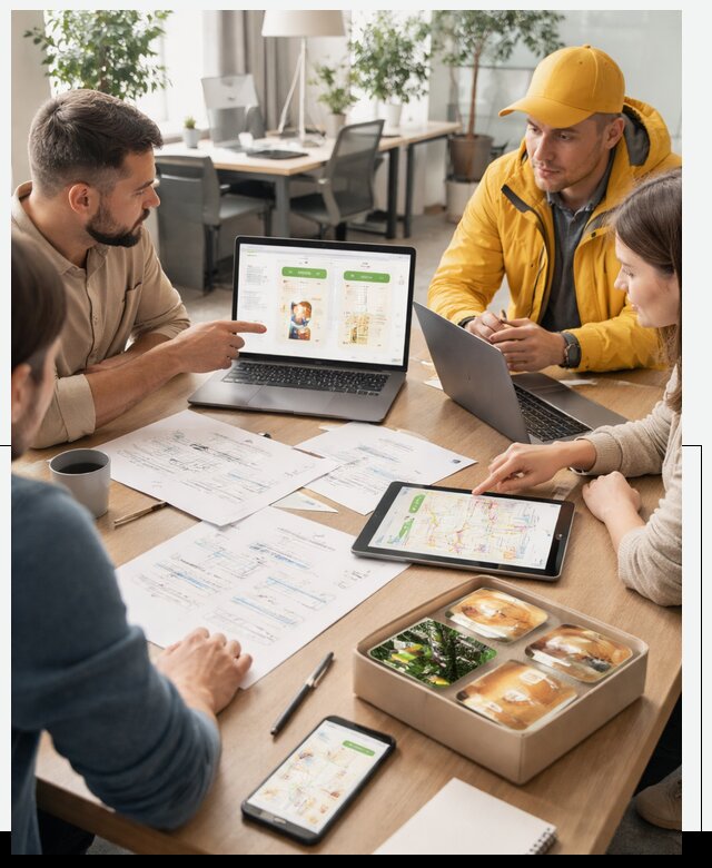 Разработка агрегатора доставки еды в Клине от 15368 р., АвикейКли